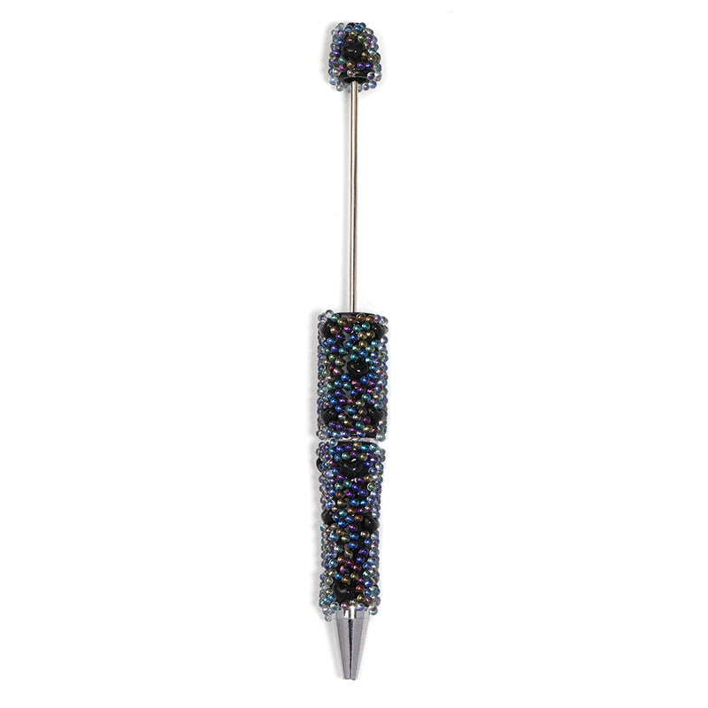 Wholesale 5pcs beadable pens DIY glass mermaid bead love full diamond bead pen